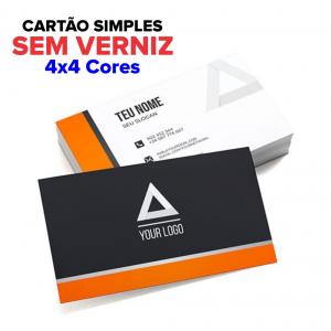 CARTÃO SIMPLES 4x4  *SEM VERNIZ*